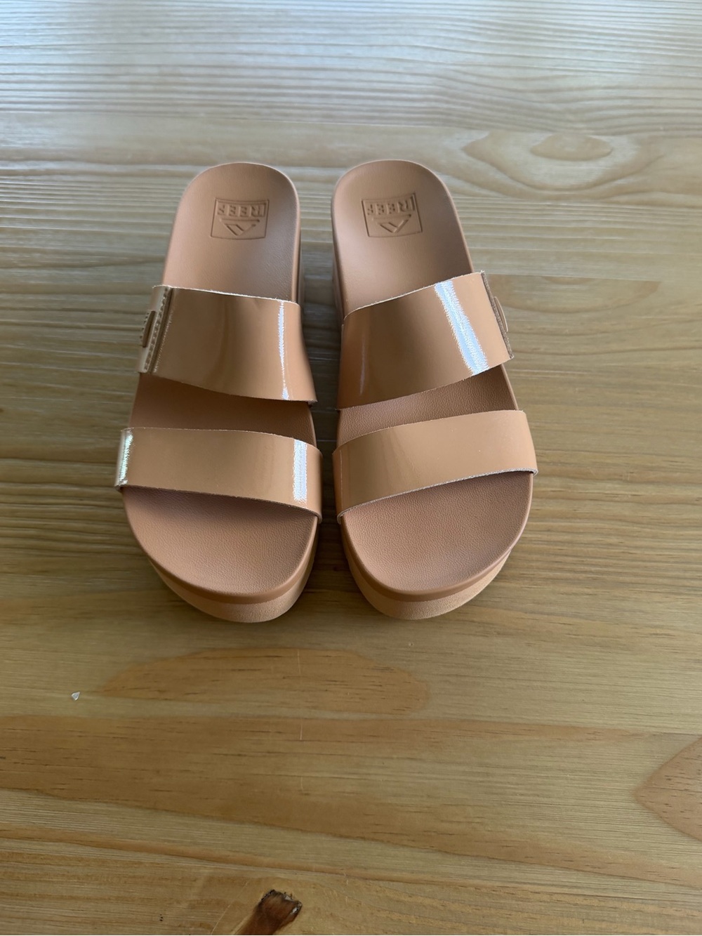 Reef Women's Peach Double-Strap Slide Sandals